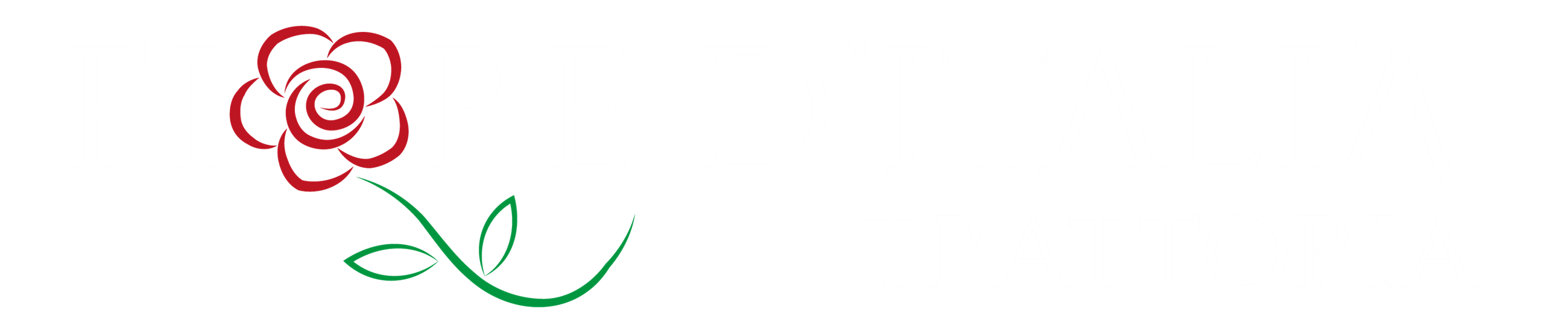 fiore d'italia logo_bred - hvid tekst